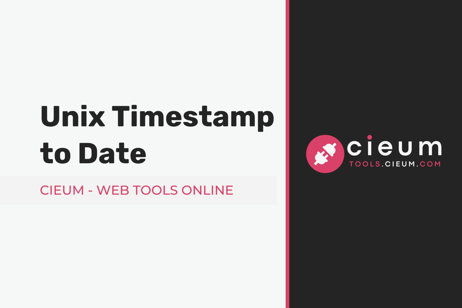 Convert Unix Timestamp to Date