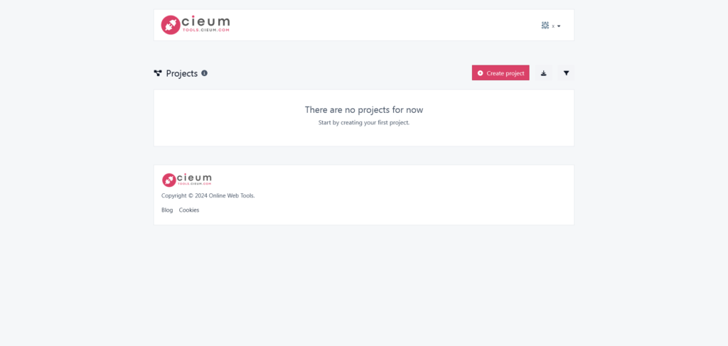 Projects Online Web Tools tools.cieum .com